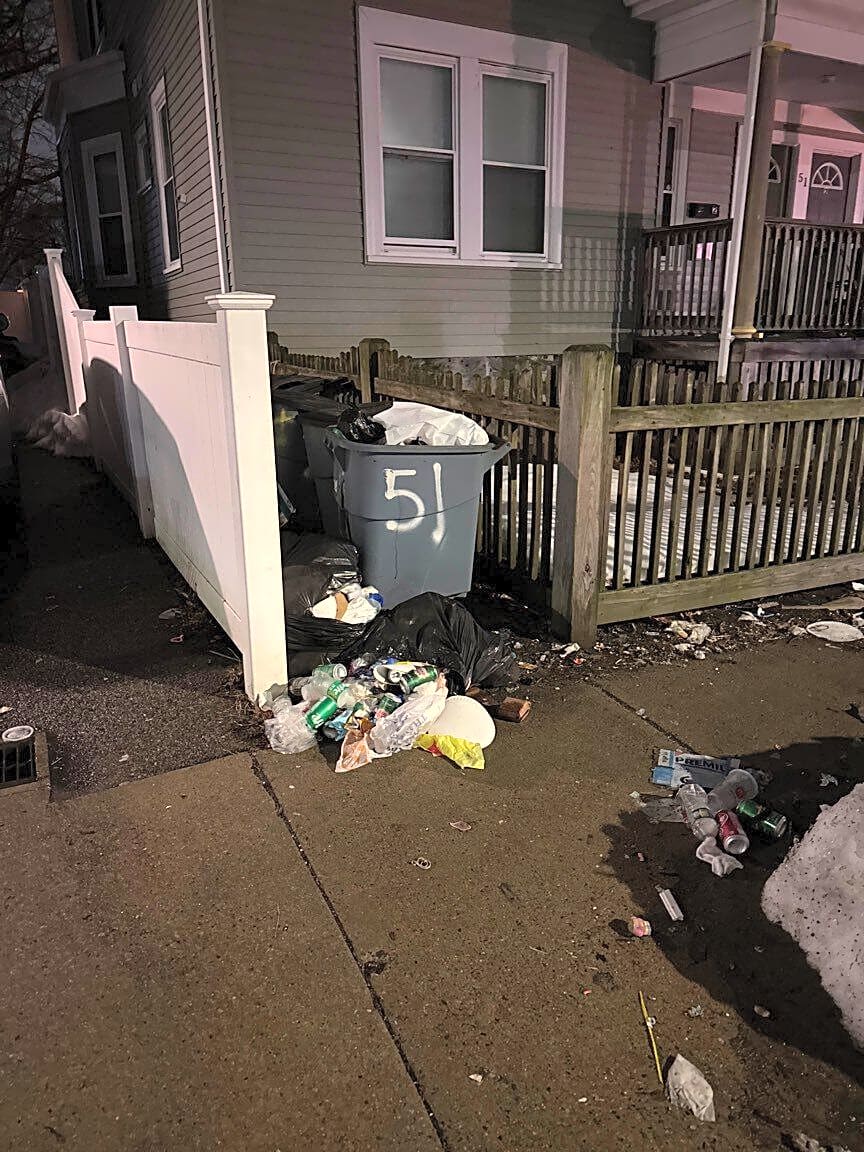 Image submitted with report