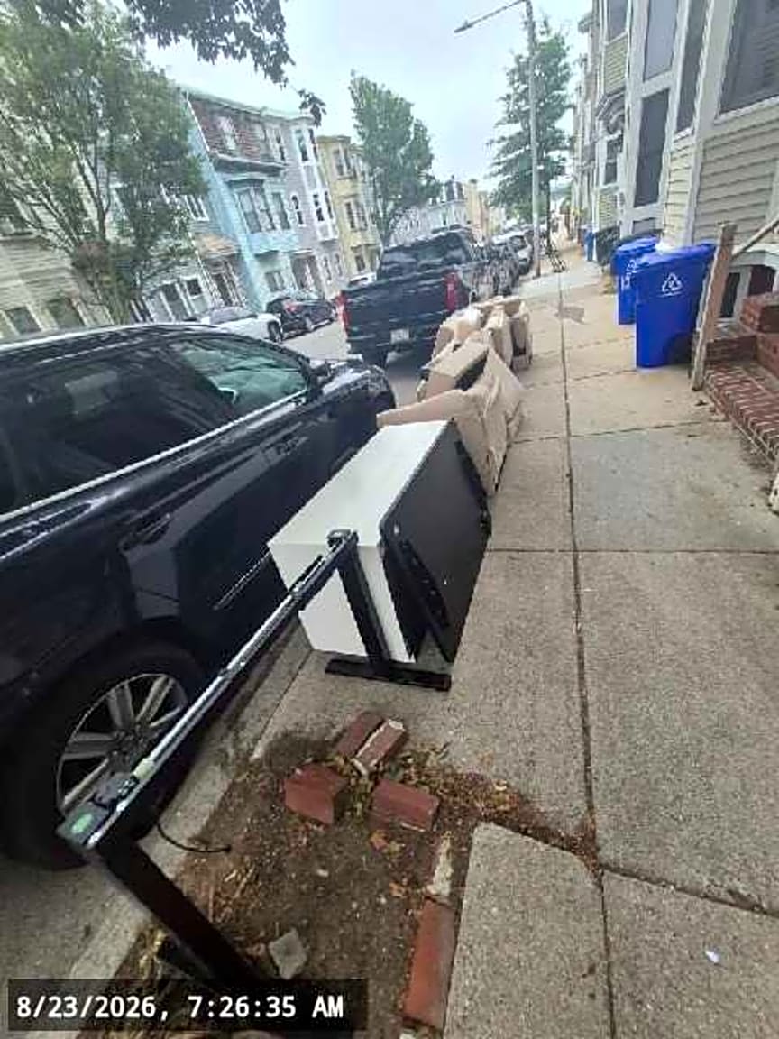 Image submitted with report