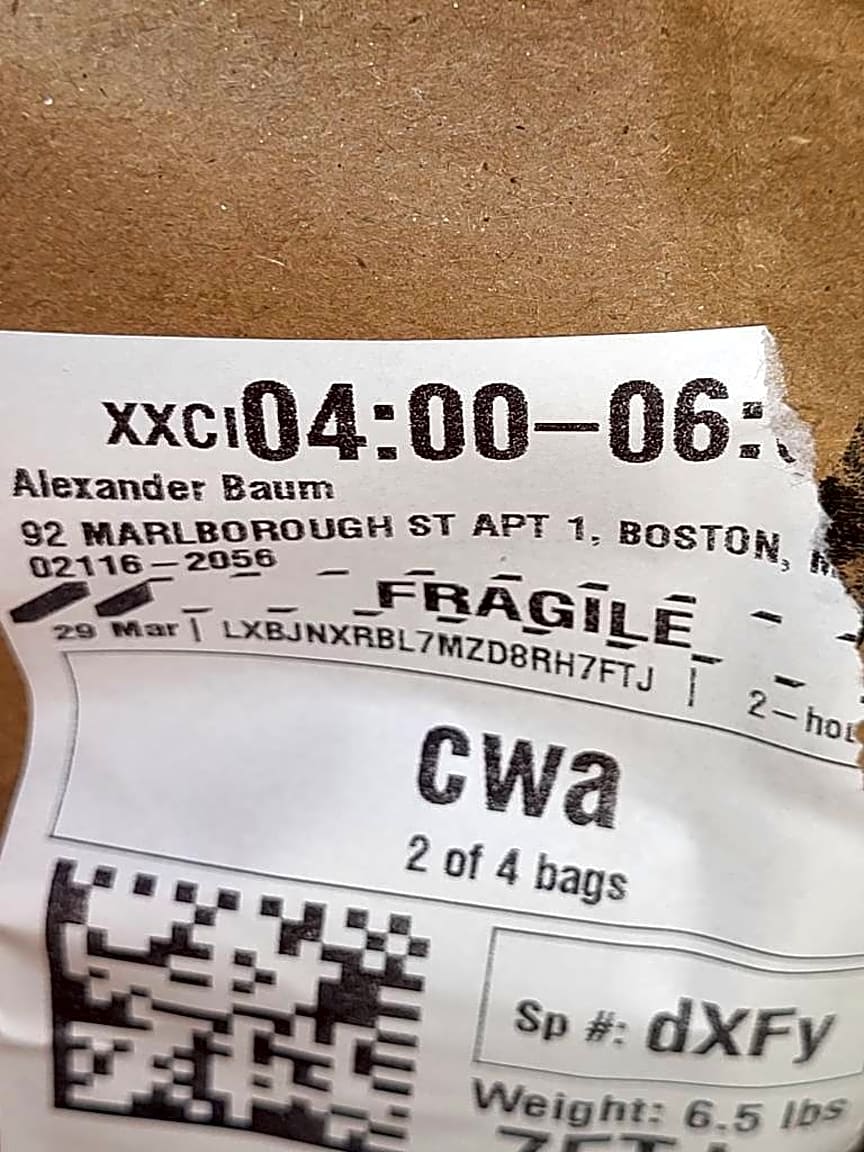 Image submitted with report