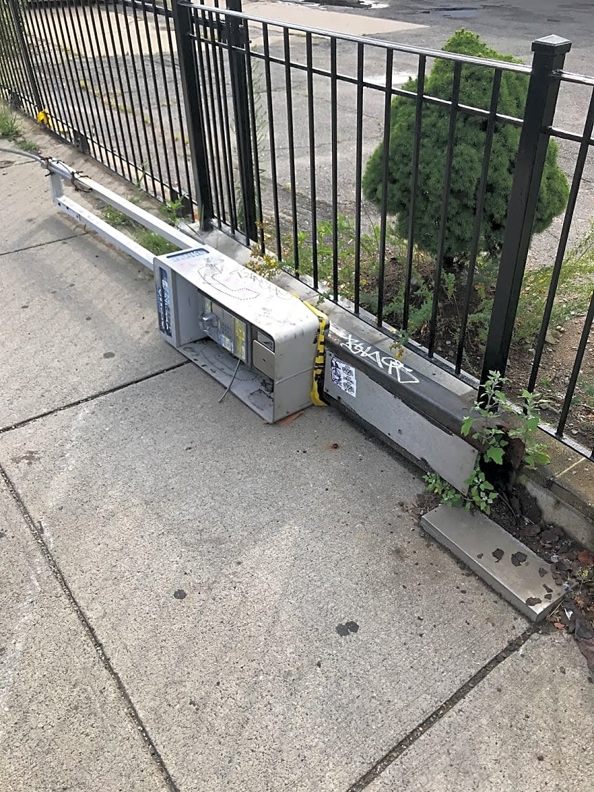 Image submitted with report