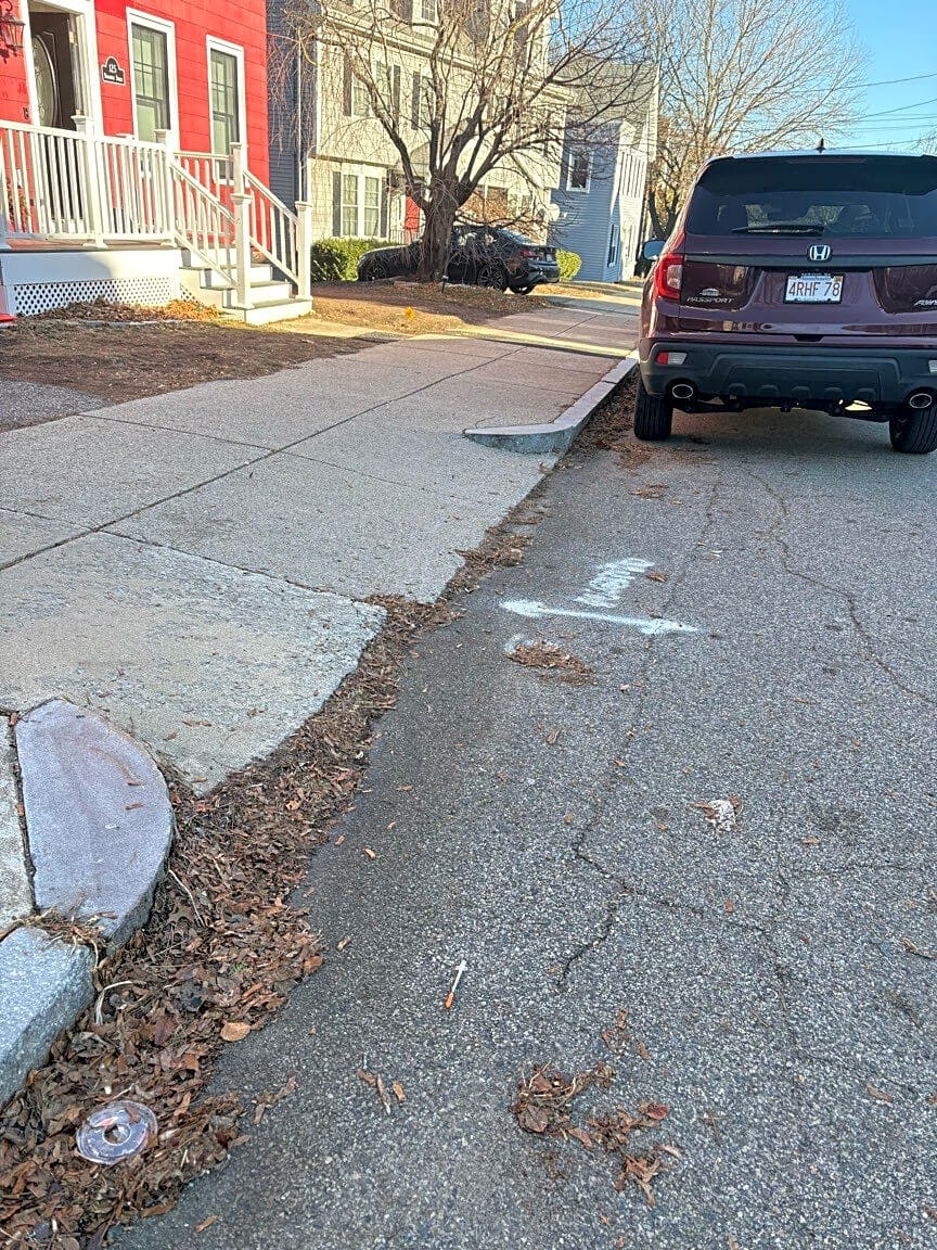 Image submitted with report