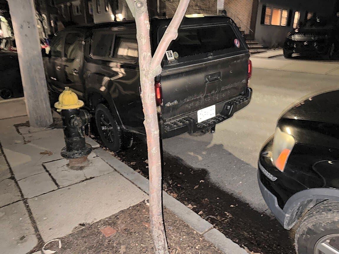 Image submitted with report