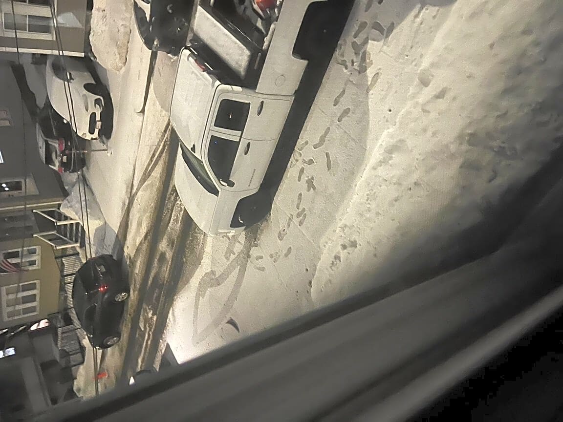 Image submitted with report