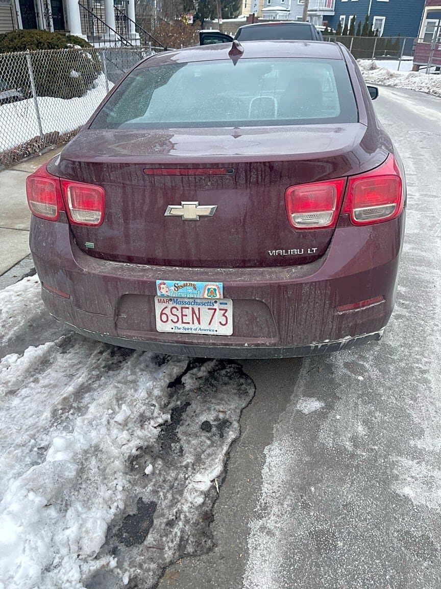 Image submitted with report