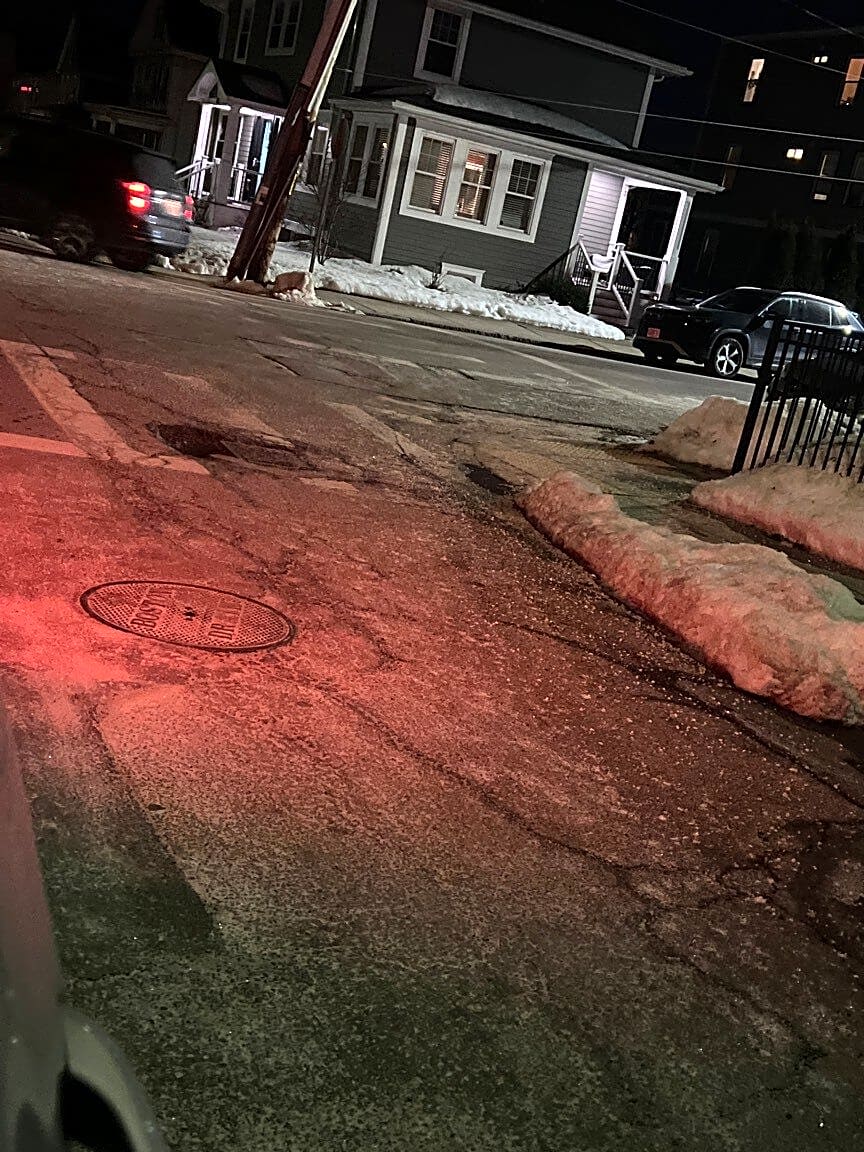 Image submitted with report