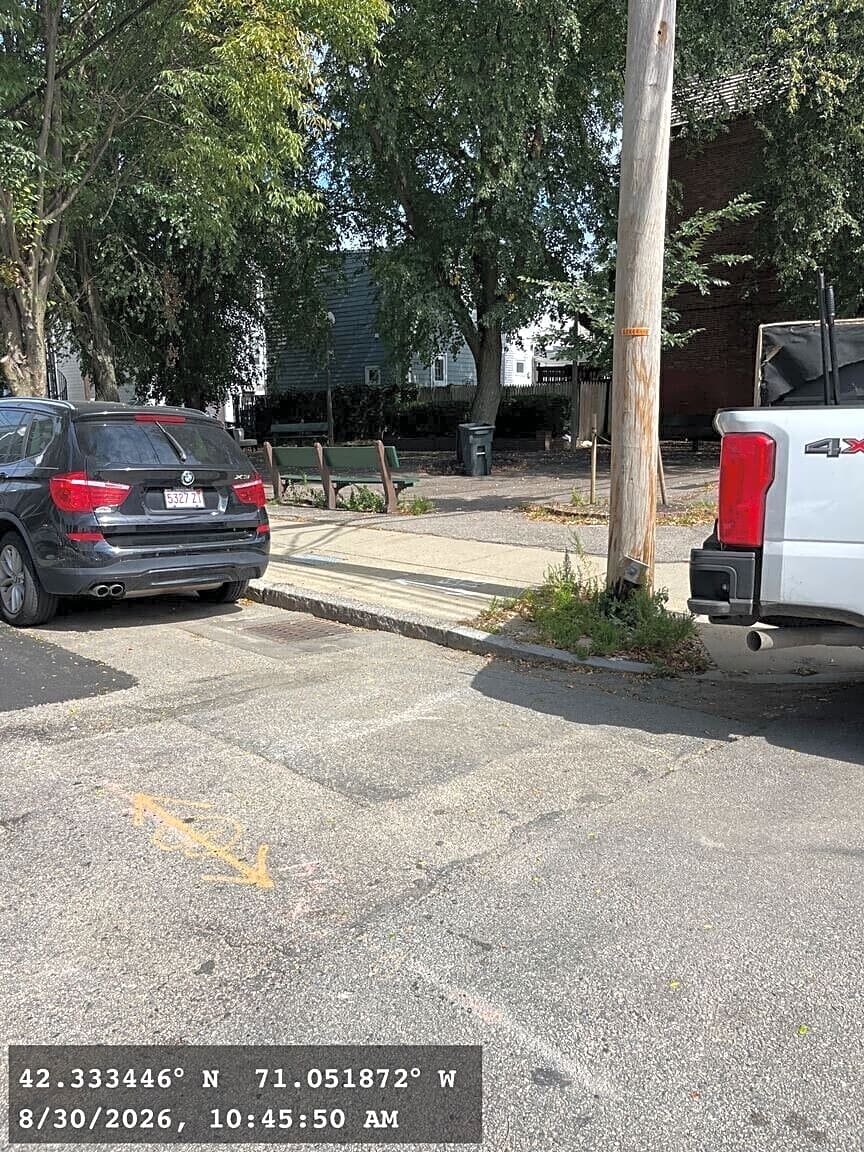 Image submitted with report