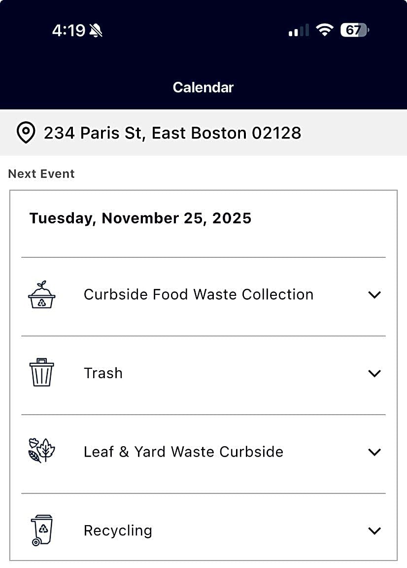 Image submitted with report