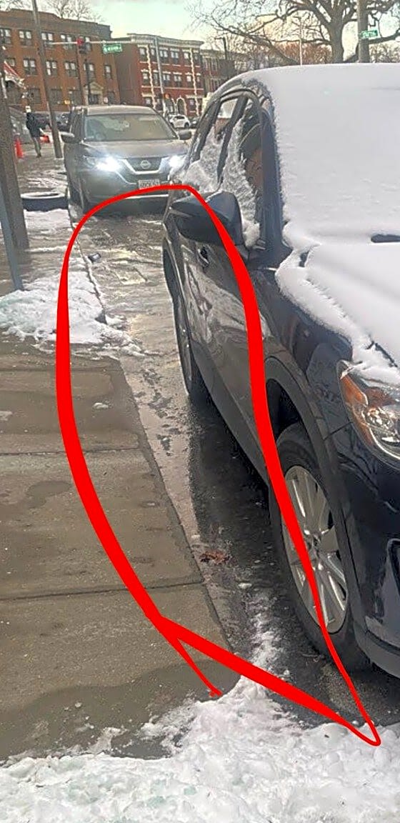 Image submitted with report