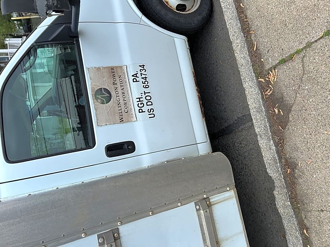 Image submitted with report