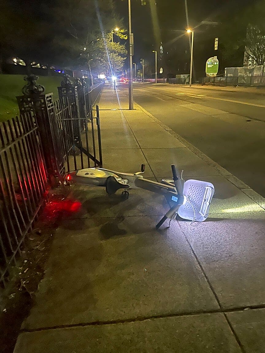Image submitted with report