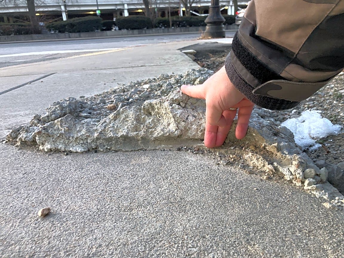 Image submitted with report