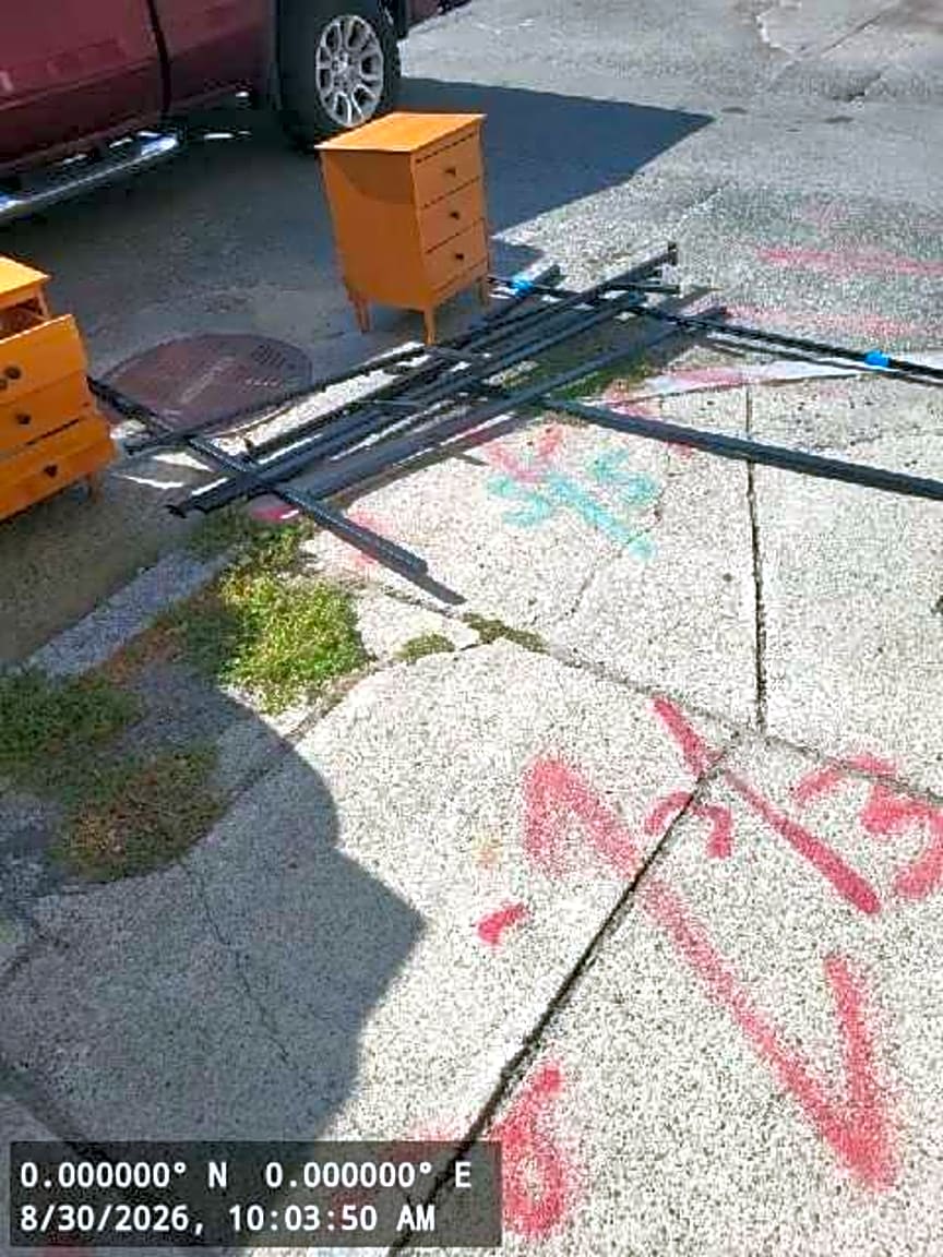 Image submitted with report
