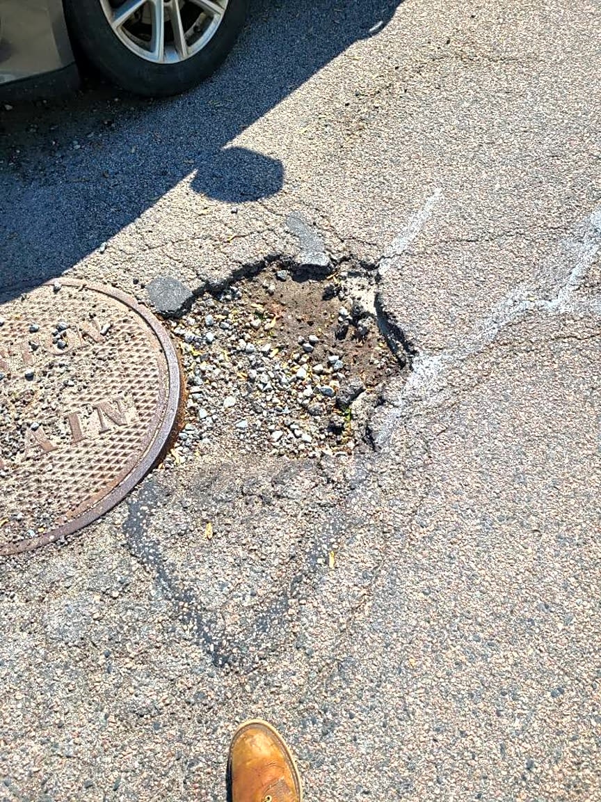 Image submitted with report