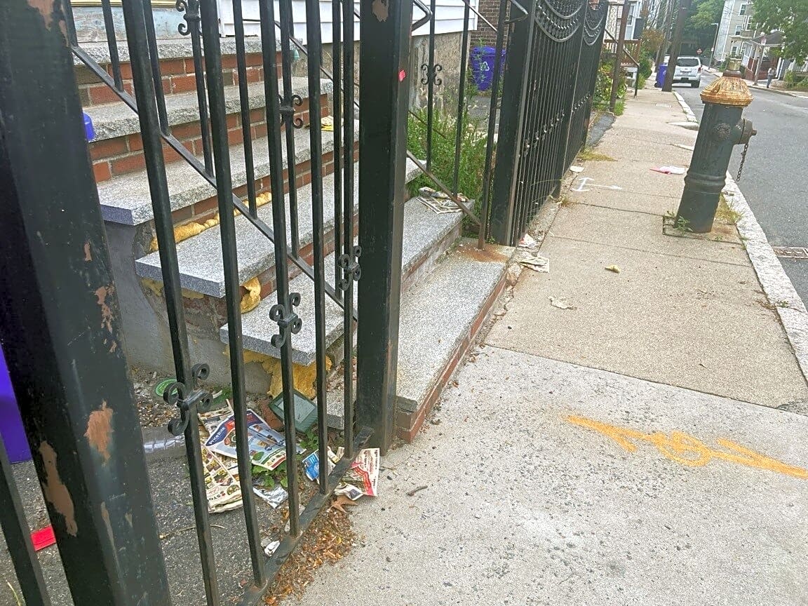 Image submitted with report