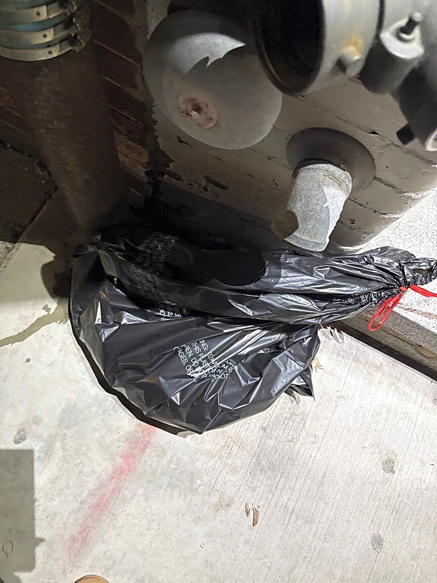 Image submitted with report