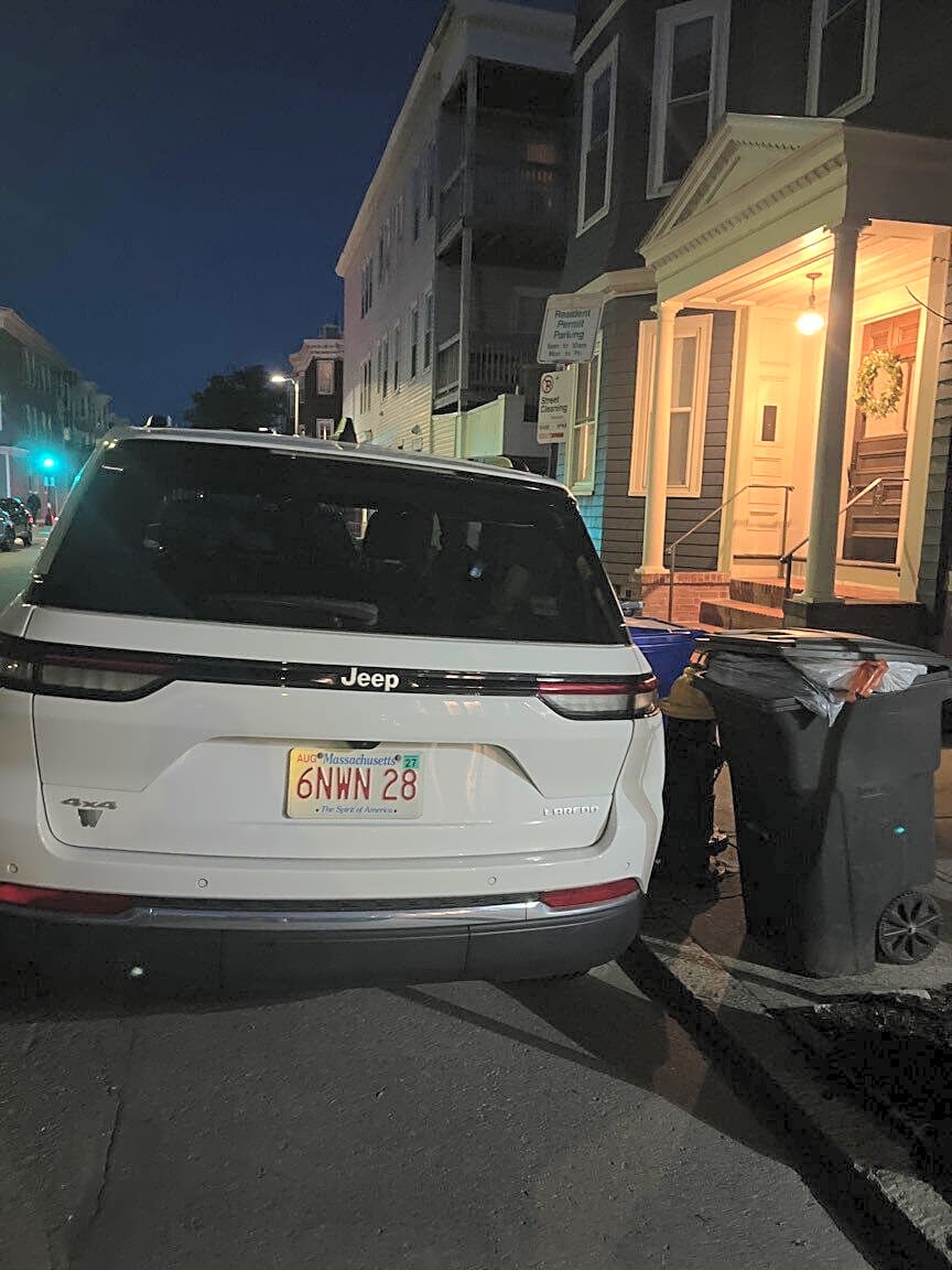 Image submitted with report