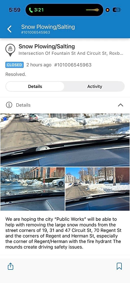 Image submitted with report