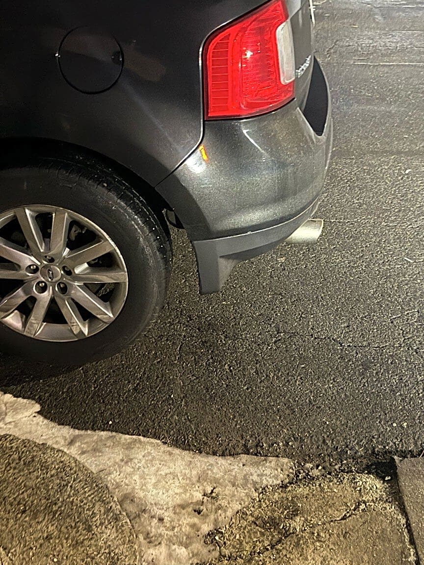 Image submitted with report