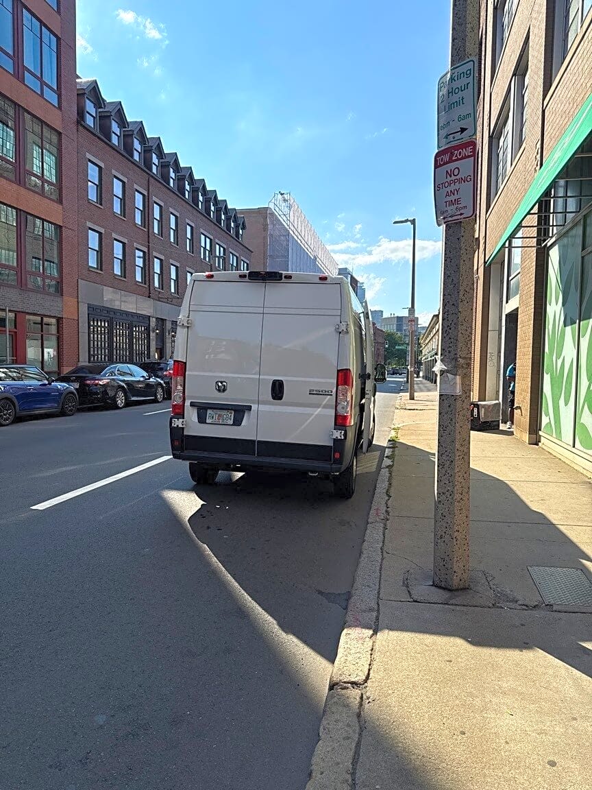 Image submitted with report