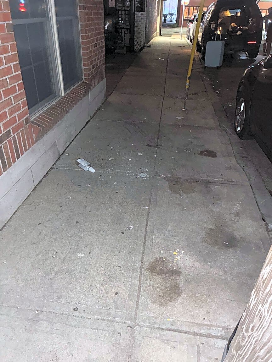 Image submitted with report