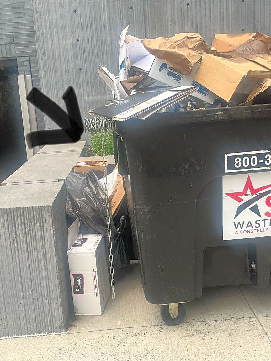 Image submitted with report