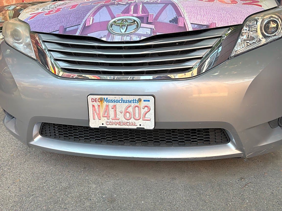 Image submitted with report