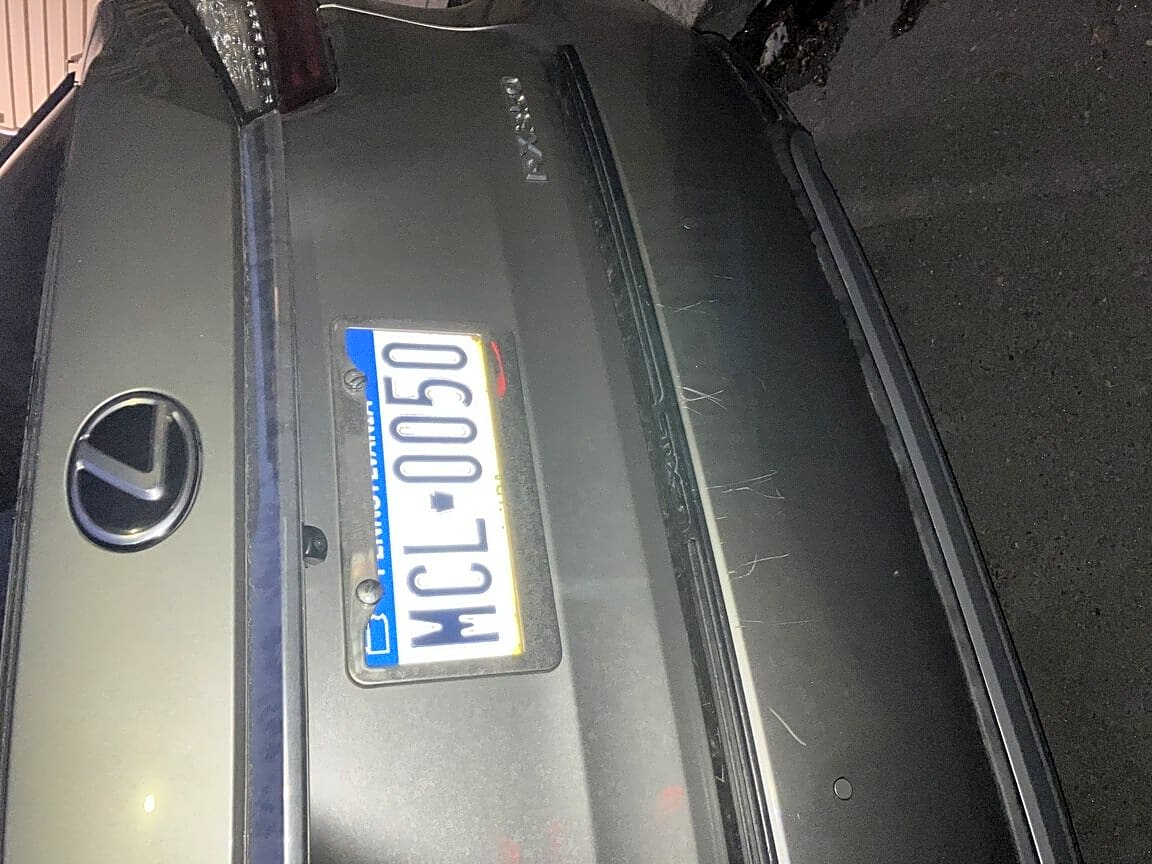 Image submitted with report