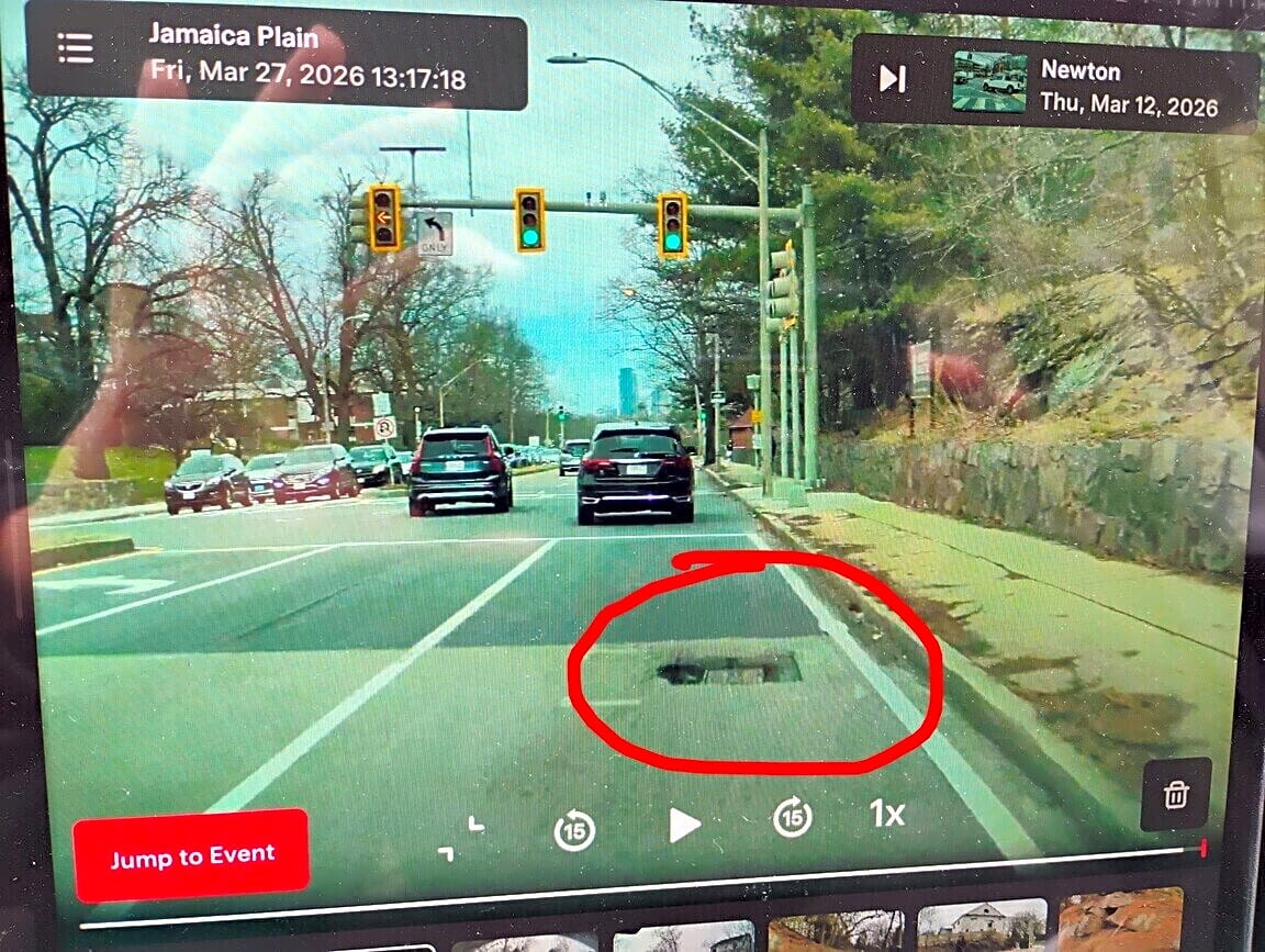 Image submitted with report