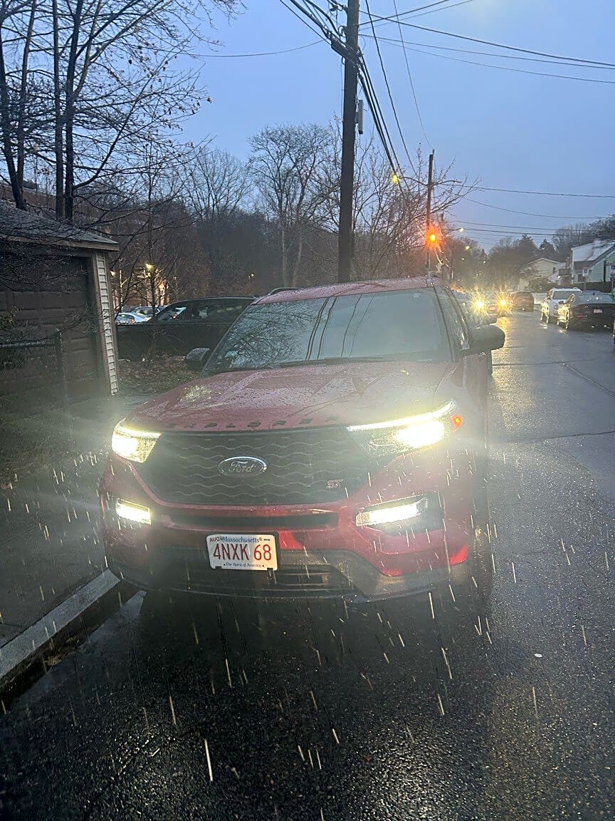 Image submitted with report