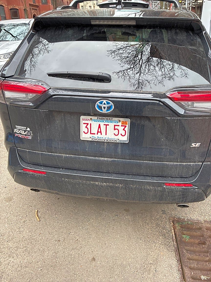 Image submitted with report