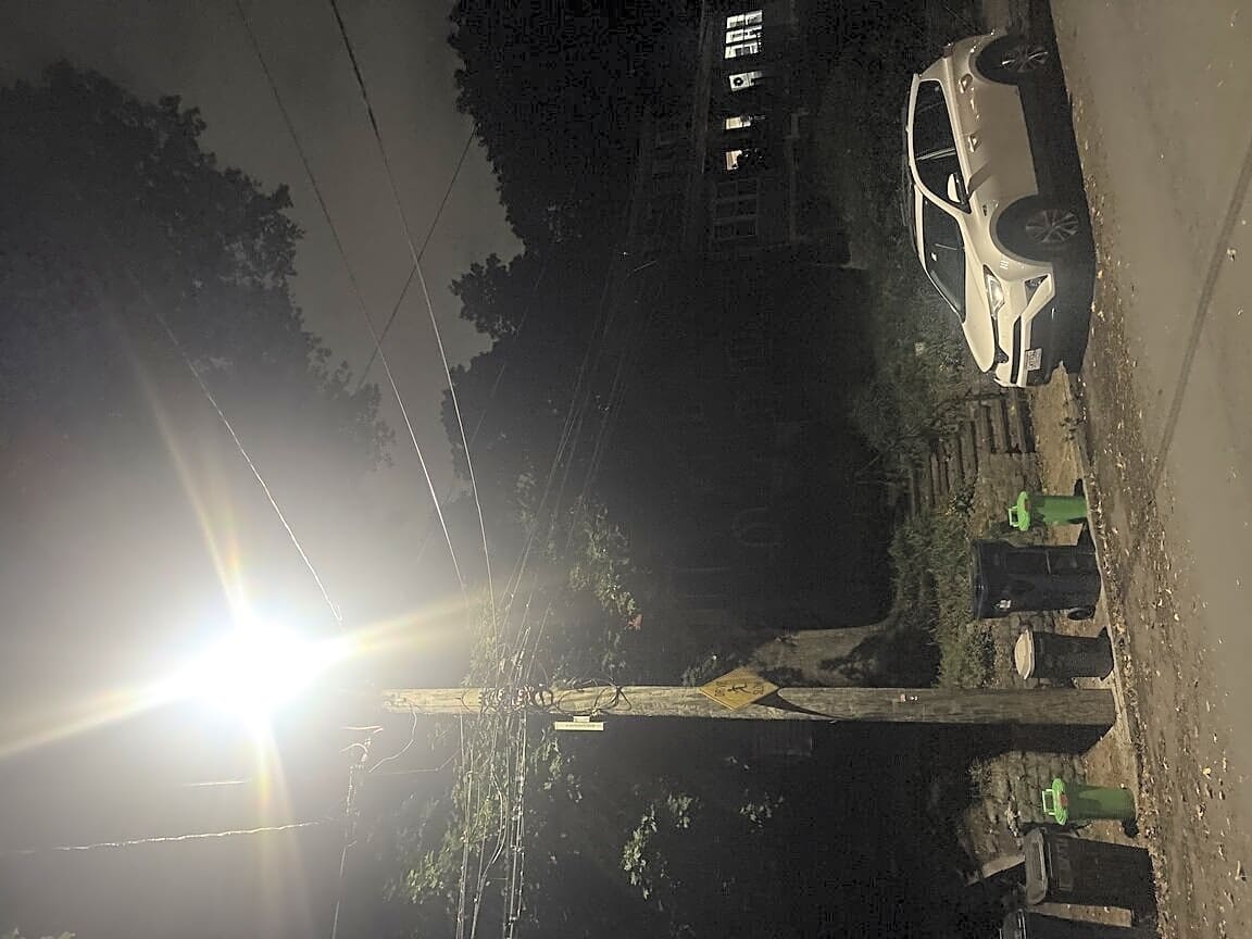 Image submitted with report