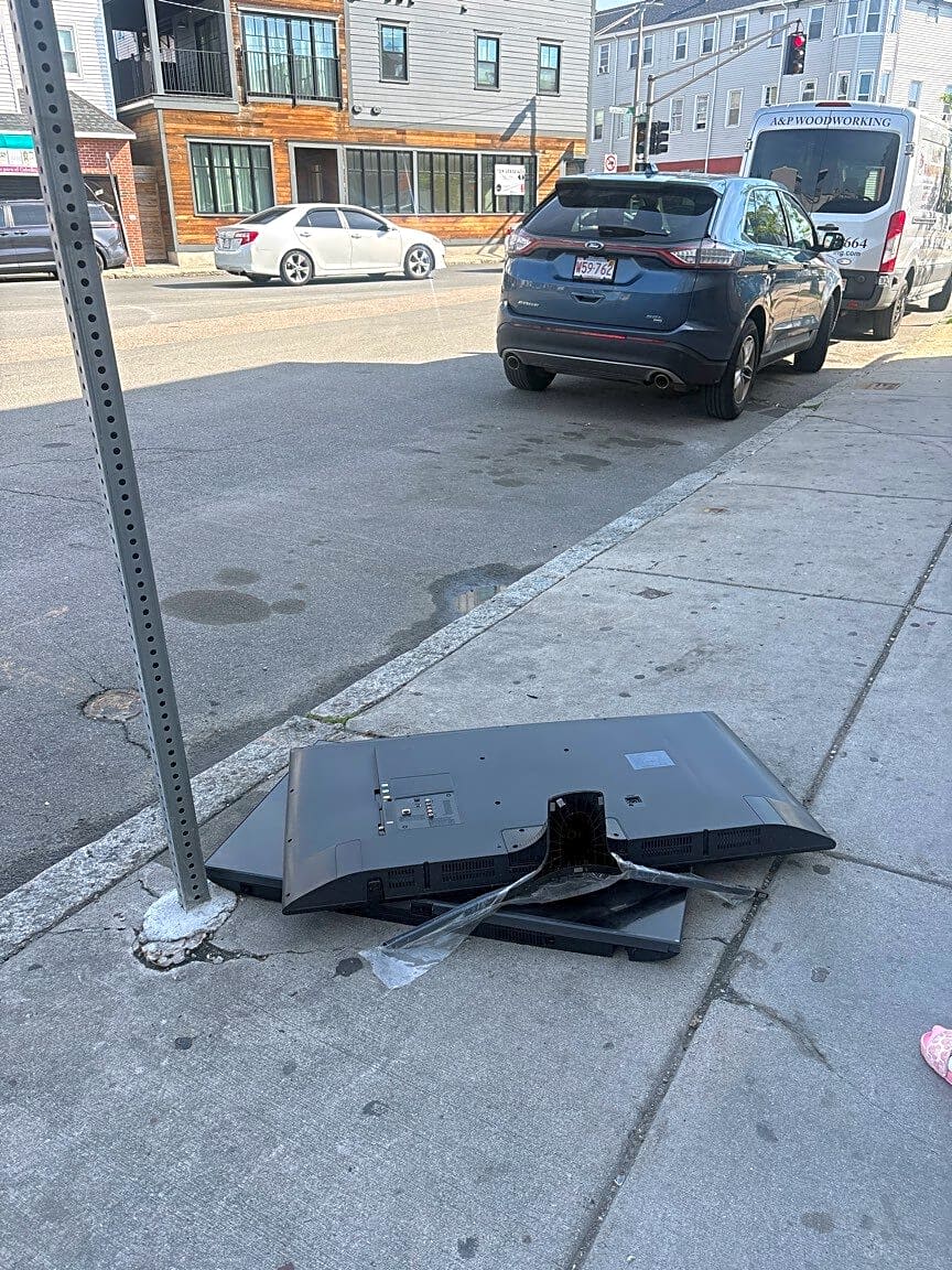 Image submitted with report