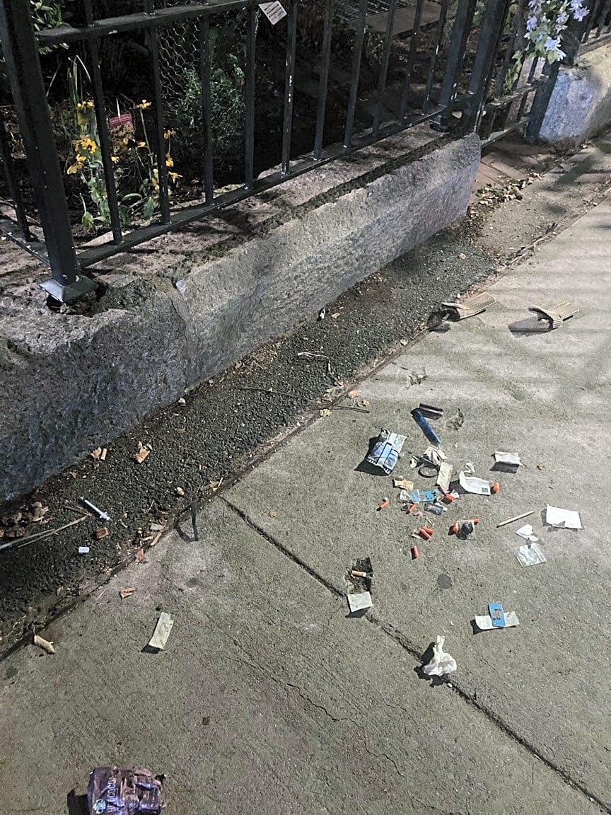 Image submitted with report