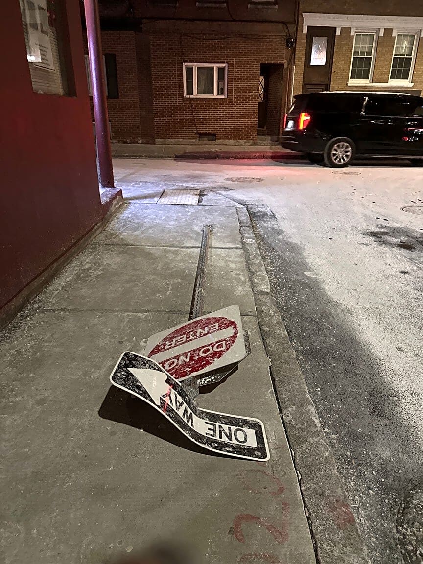 Image submitted with report