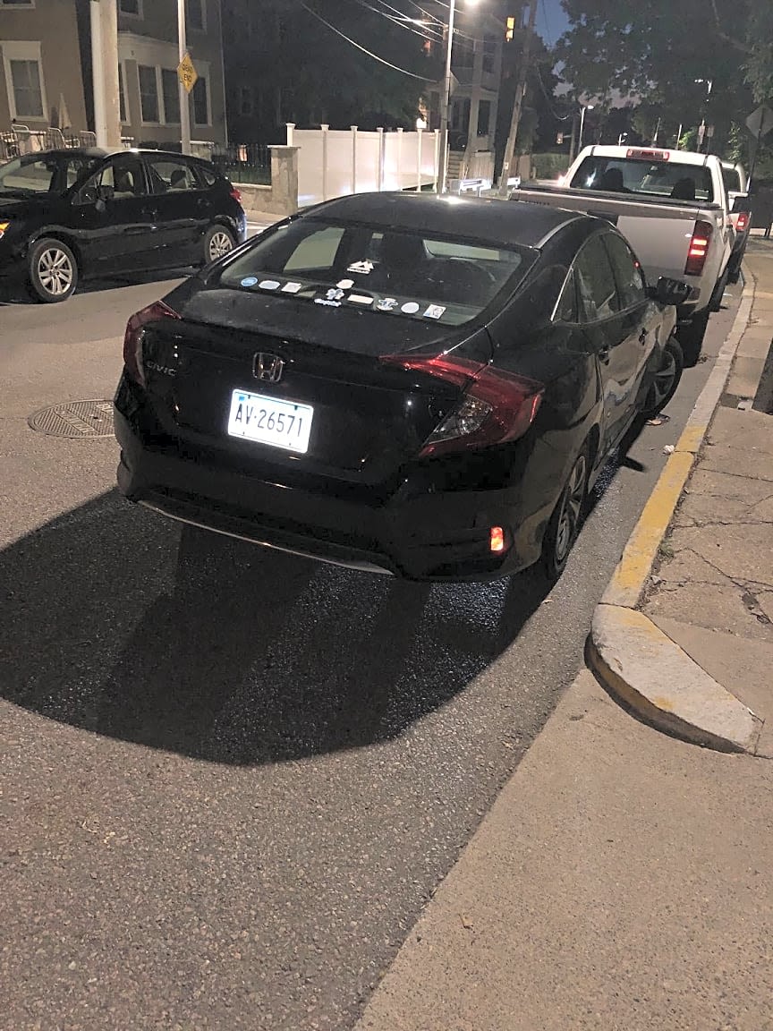 Image submitted with report