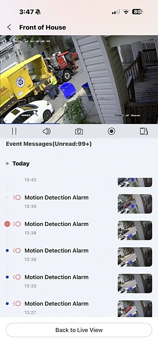 Image submitted with report