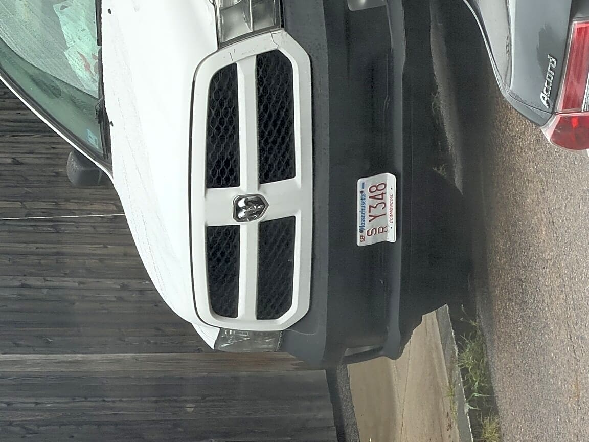 Image submitted with report