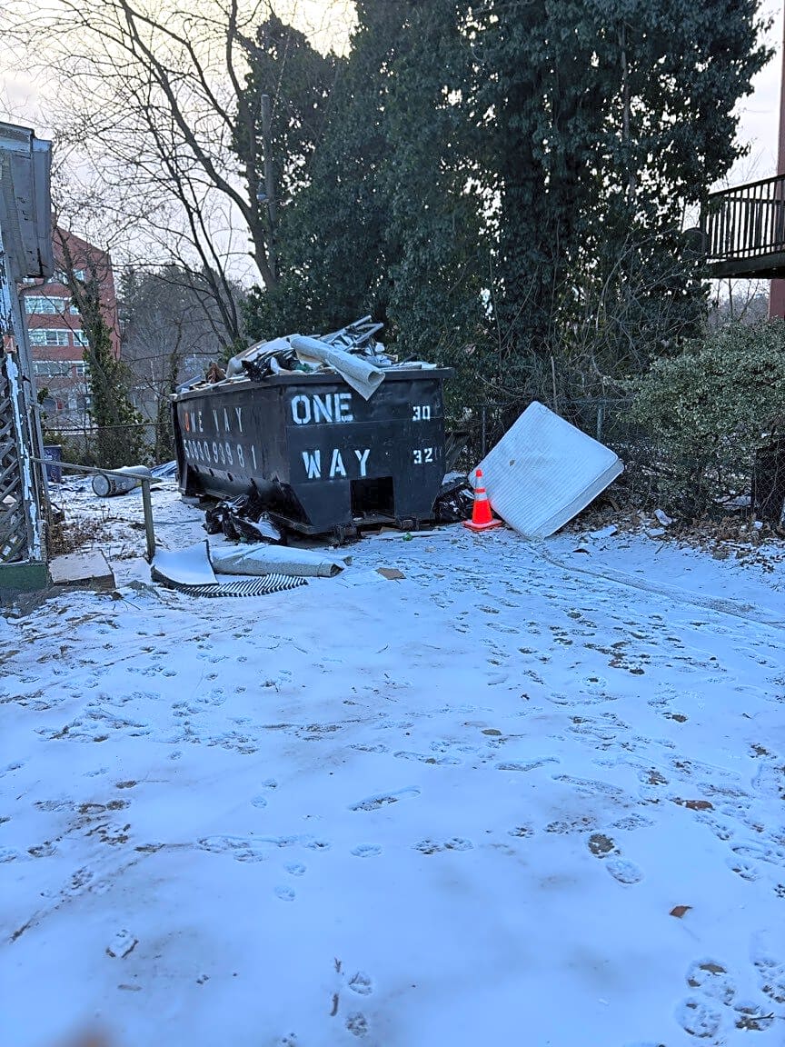 Image submitted with report