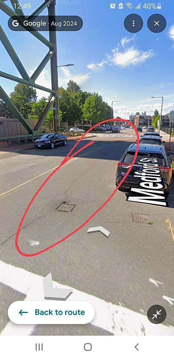 Image submitted with report