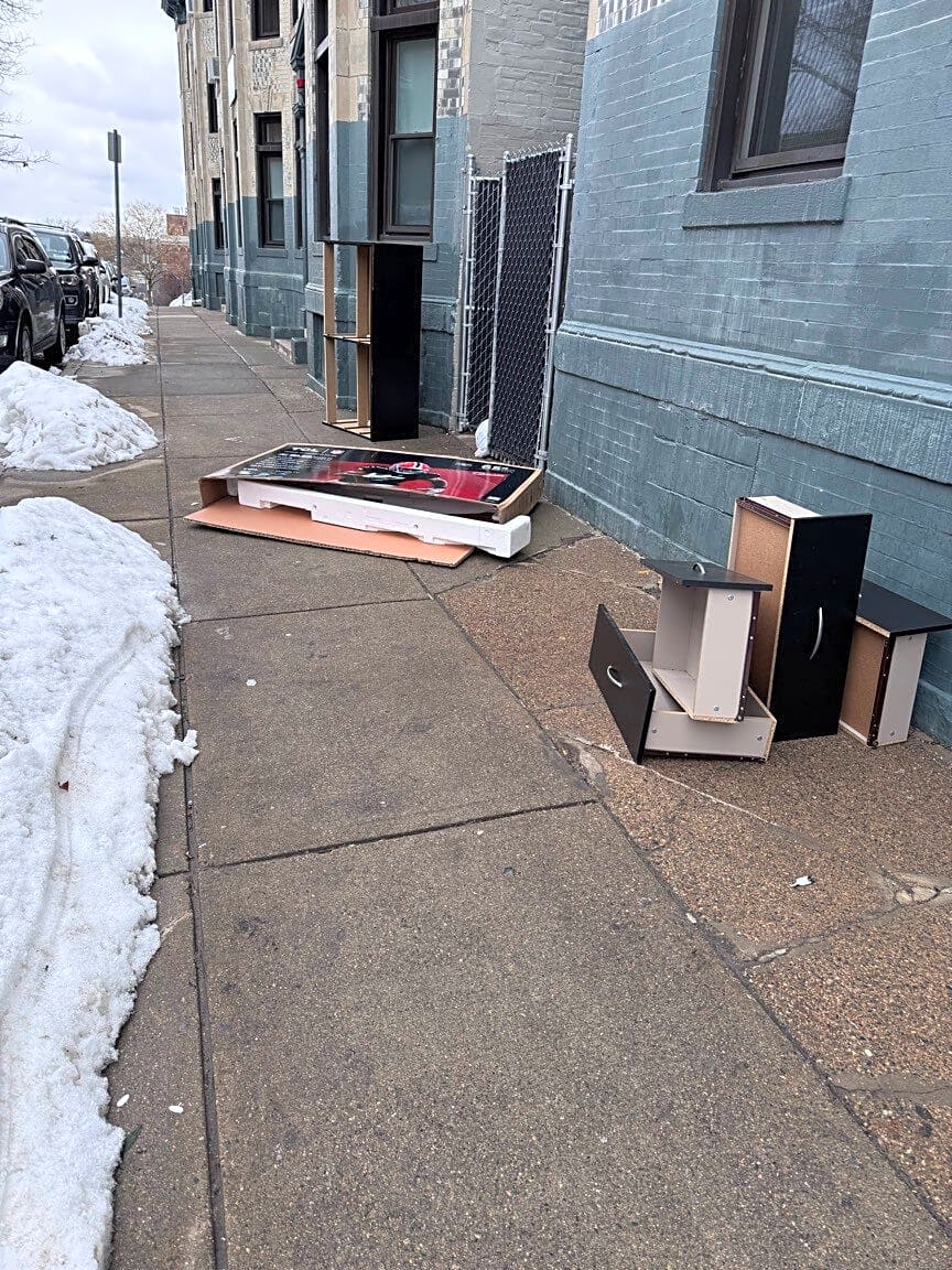 Image submitted with report