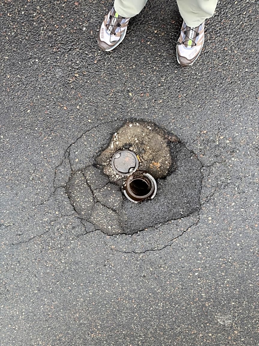 Image submitted with report