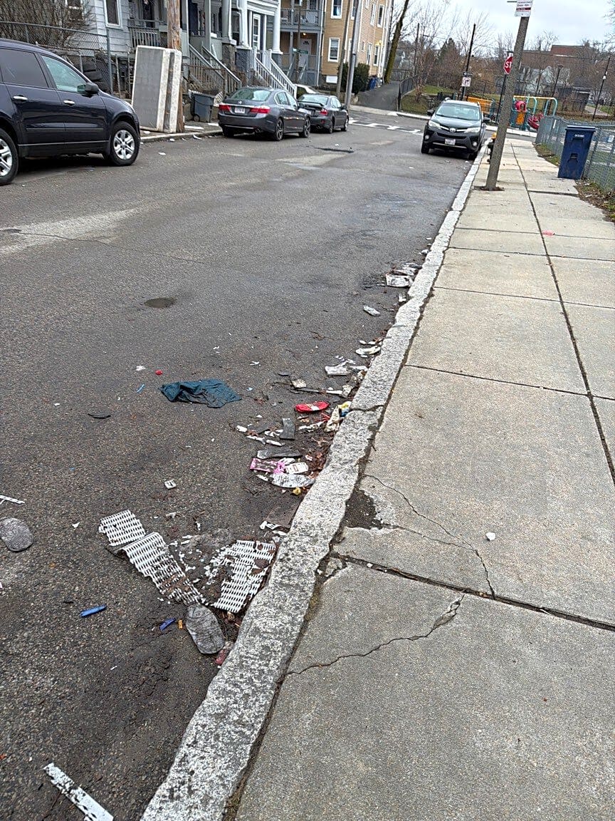 Image submitted with report