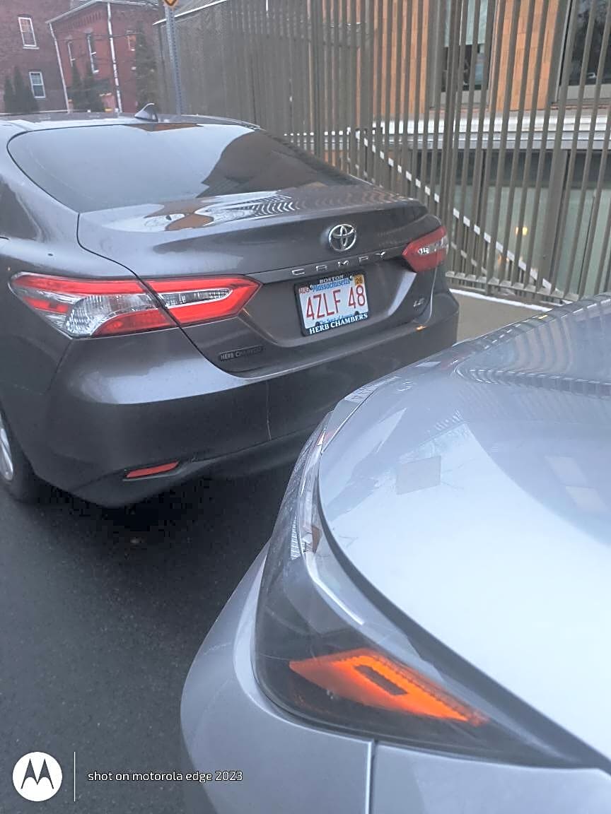 Image submitted with report