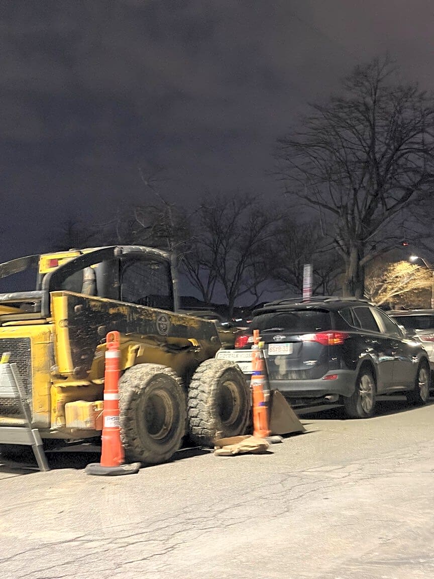 Image submitted with report