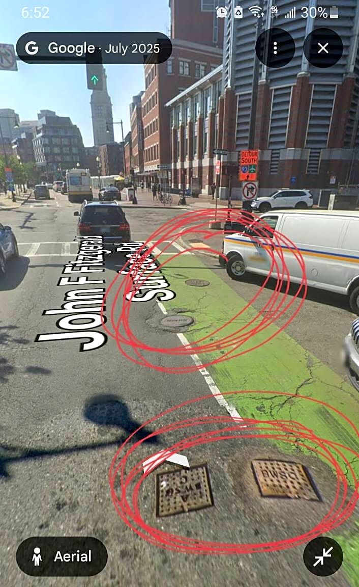 Image submitted with report