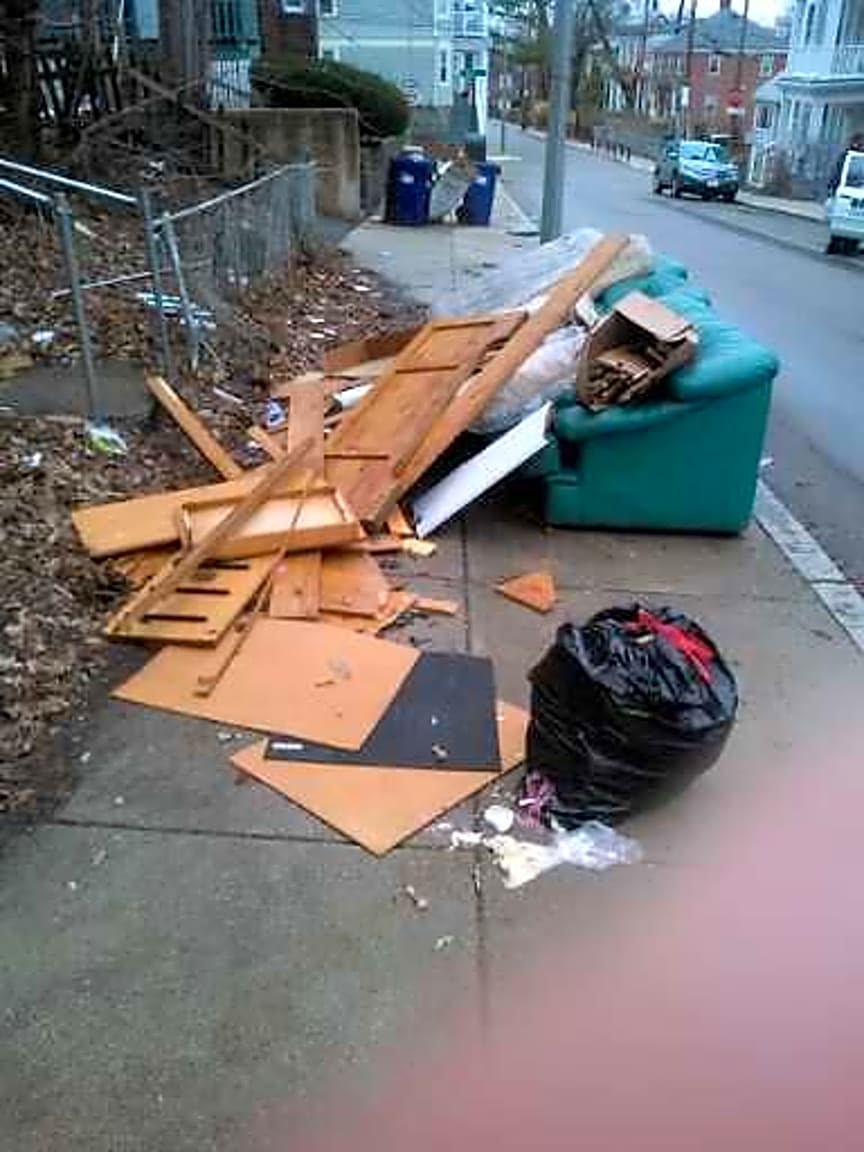 Image submitted with report