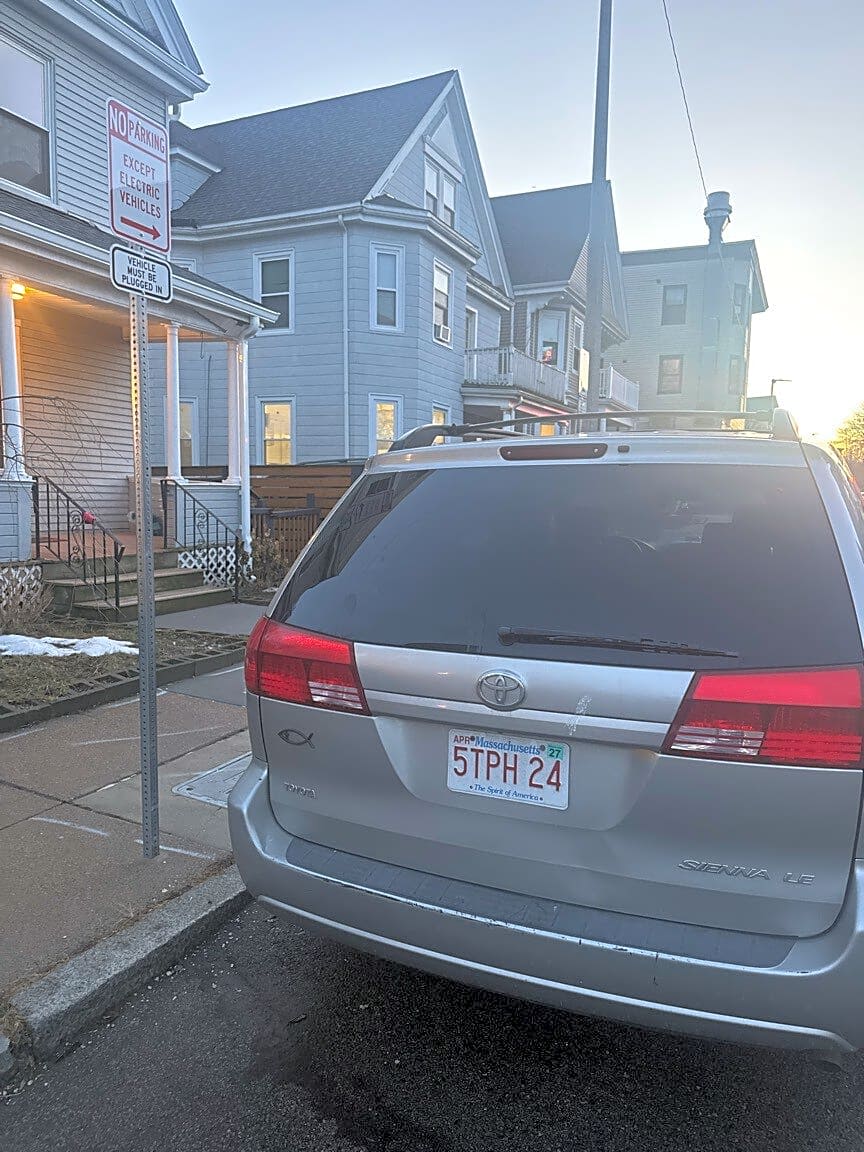 Image submitted with report