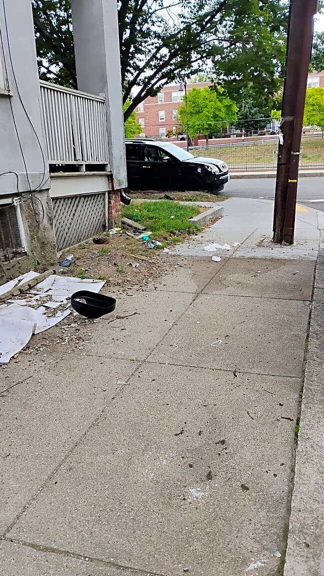 Image submitted with report