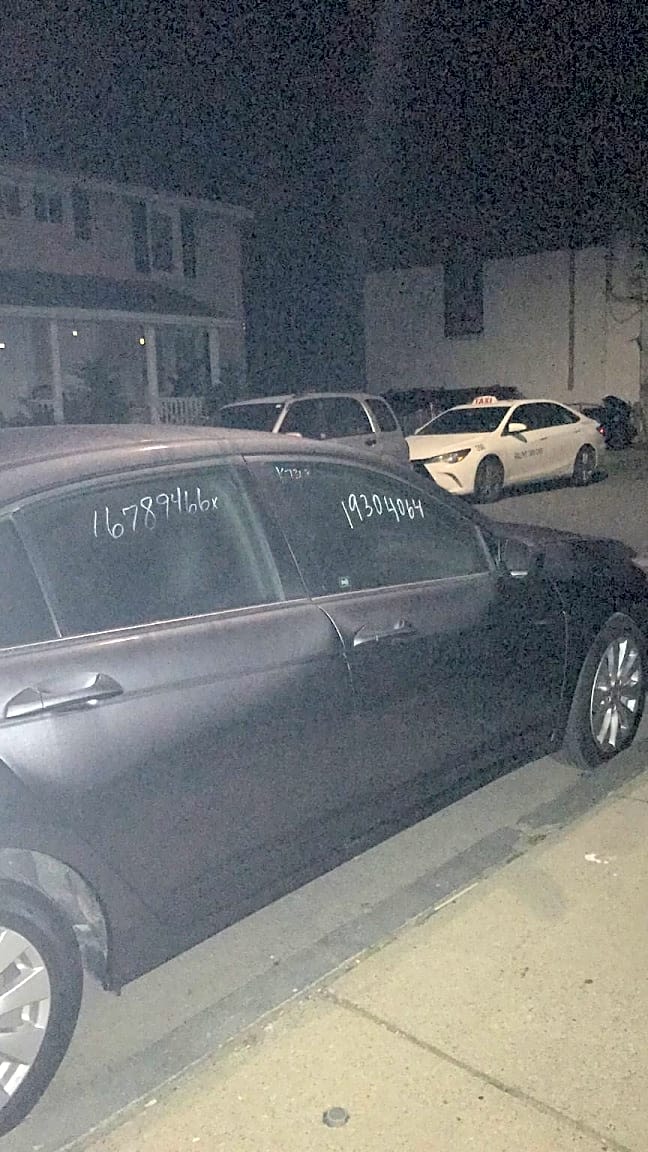 Image submitted with report