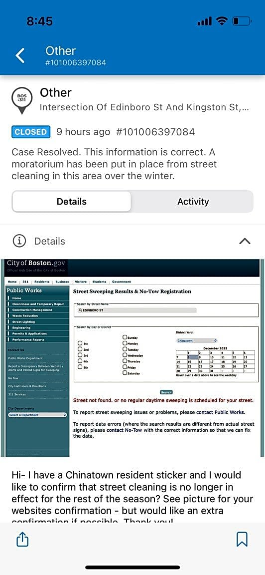 Image submitted with report